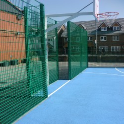 Basketball Court Installation in Newton 9