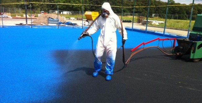 Basketball Surface Construction in Sutton
