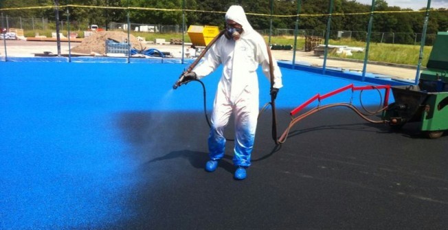 Basketball Surface Construction in Newtown