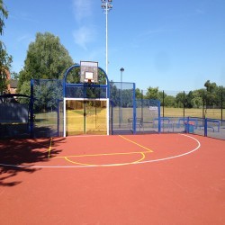 Basketball Court Installation in Newtown 3