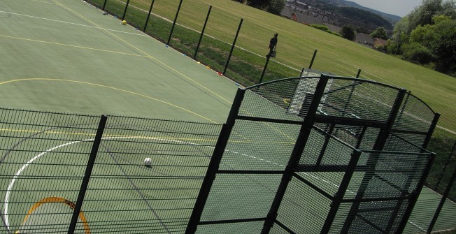 Basketball Facility Fencing in Newtown