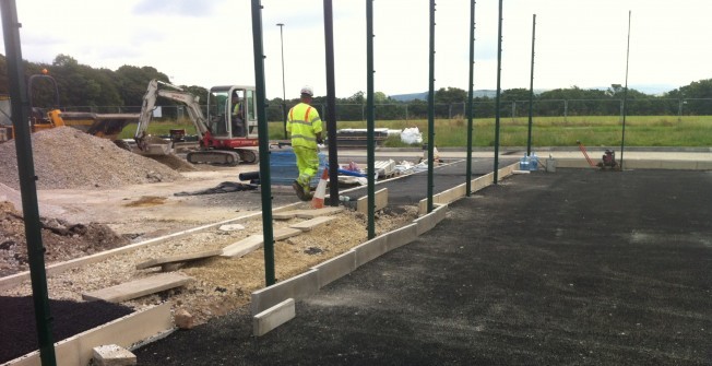 Basketball Court Installation in Lower Green